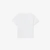 T-shirt i bomull med krokodiltryck