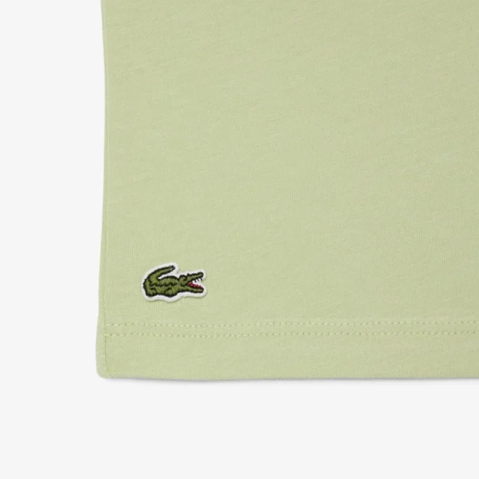 T-shirt i bomull med krokodiltryck