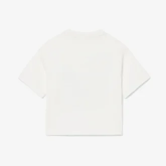 T-shirt i bomull med tryck för flickor