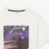 T-shirt i bomull med tryck för flickor T-shirt i bomull med tryck för flickor