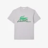 T-shirt i bomull med tryck för herr T-shirt i bomull med tryck för herr