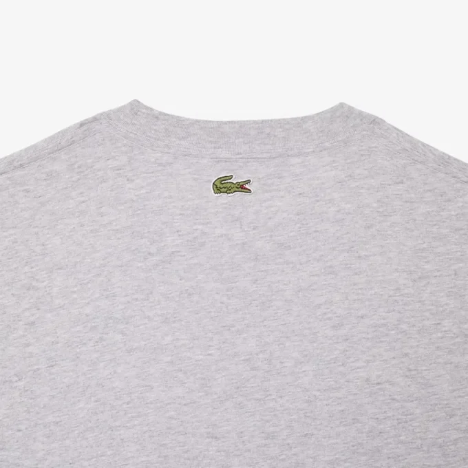 T-shirt i bomull med tryck för herr T-shirt i bomull med tryck för herr