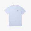 T-shirt i pima-bomullsjersey med lång passform för män