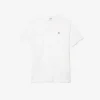 T-shirt i pima-bomullsjersey med lång passform för män T-shirt i pima-bomullsjersey med lång passform för män