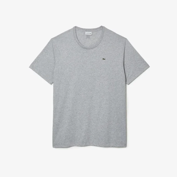 T-shirt i pima-bomullsjersey med lång passform för män T-shirt i pima-bomullsjersey med lång passform för män