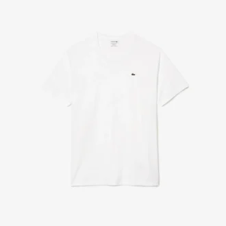 T-shirt i pima-bomullsjersey med lång passform för män