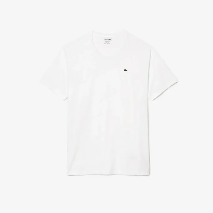 T-shirt i pima-bomullsjersey med lång passform för män T-shirt i pima-bomullsjersey med lång passform för män