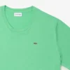 T-shirt i pima-bomullsjersey med lång passform för män T-shirt i pima-bomullsjersey med lång passform för män