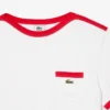 T-shirt i tjock bomull med fickdetaljer T-shirt i tjock bomull med fickdetaljer