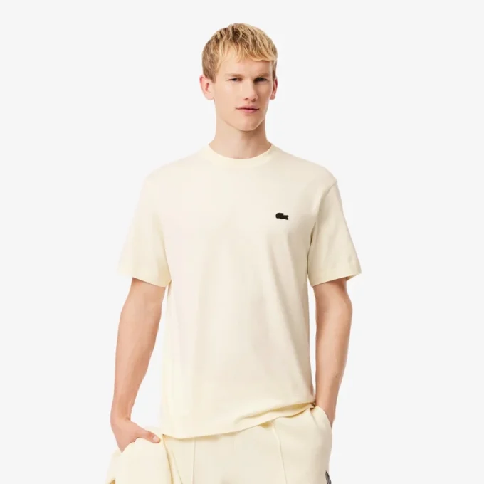 T-shirt i tjock bomull med tryck T-shirt i tjock bomull med tryck