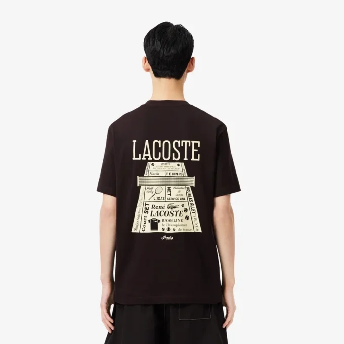 T-shirt i tjock bomull med tryck T-shirt i tjock bomull med tryck