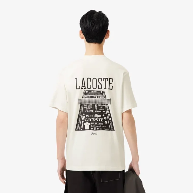 T-shirt i tjock bomull med tryck T-shirt i tjock bomull med tryck
