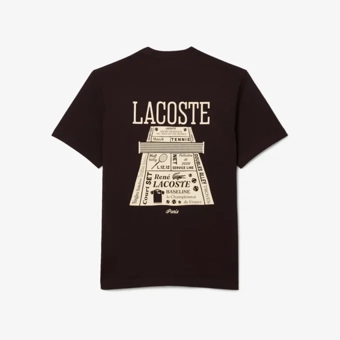T-shirt i tjock bomull med tryck T-shirt i tjock bomull med tryck