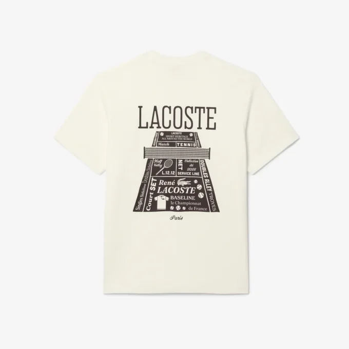 T-shirt i tjock bomull med tryck T-shirt i tjock bomull med tryck