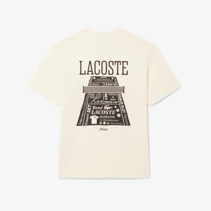 T-shirt i tjock bomull med tryck T-shirt i tjock bomull med tryck