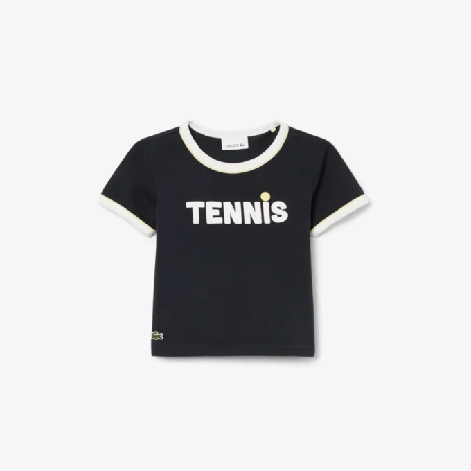 T-shirt i tryckt bomull T-shirt i tryckt bomull