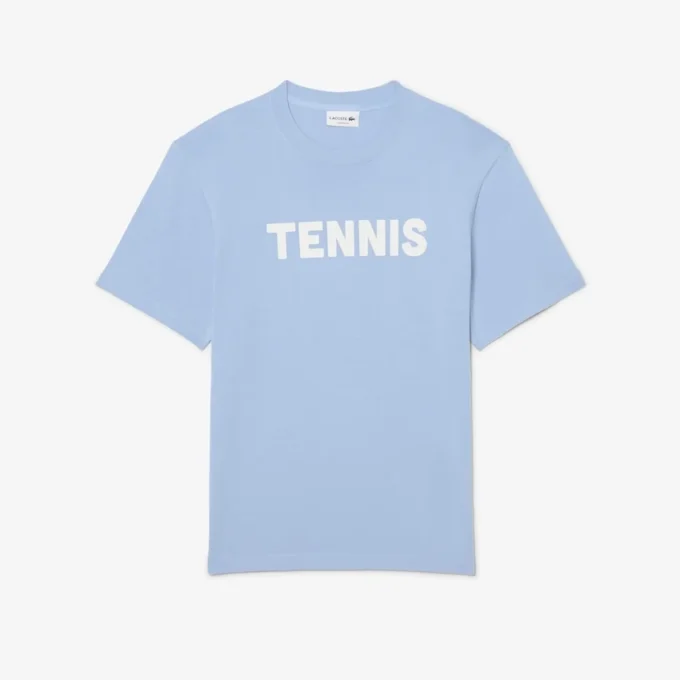 T-shirt i tryckt bomull