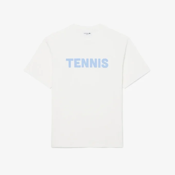 T-shirt i tryckt bomull T-shirt i tryckt bomull