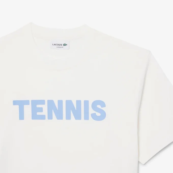 T-shirt i tryckt bomull T-shirt i tryckt bomull