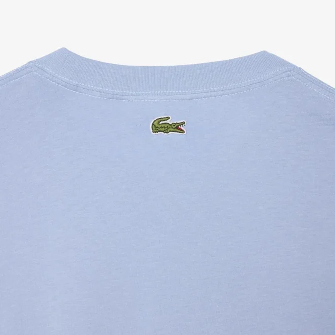 T-shirt i tryckt bomull