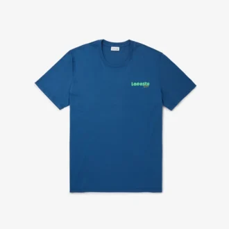 T-shirt med tvättad effekt och tryck – Plus size – Tall