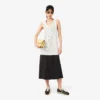 Tanktop i mesh och virkat Tanktop i mesh och virkat