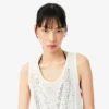 Tanktop i mesh och virkat Tanktop i mesh och virkat