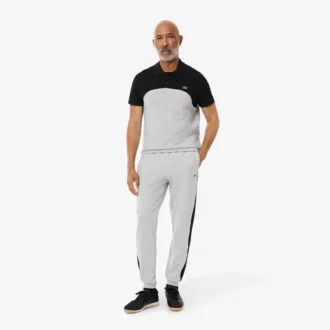 Tapered Colorblock-joggingbyxor för herr