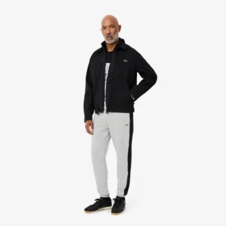 Tapered Colorblock-joggingbyxor för herr