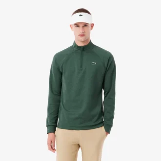 Teknisk fleece-golfsweatshirt för herr