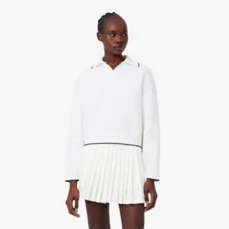 Tennis Heritage Polo Collar Sweatshirt