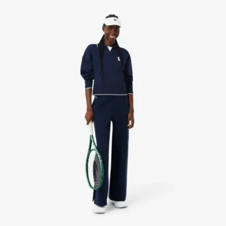 Tennis Heritage Polo Collar Sweatshirt Tennis Heritage Polo Collar Sweatshirt