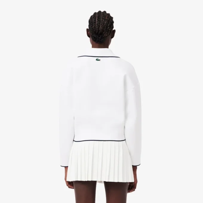 Tennis Heritage Polo Collar Sweatshirt Tennis Heritage Polo Collar Sweatshirt