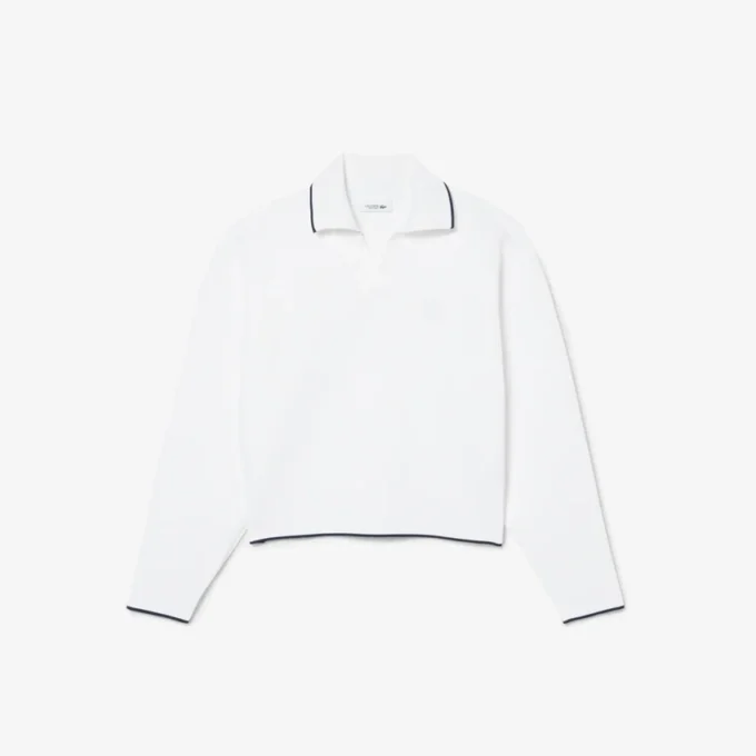 Tennis Heritage Polo Collar Sweatshirt Tennis Heritage Polo Collar Sweatshirt