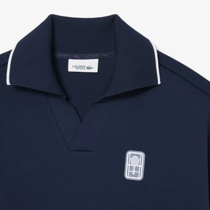 Tennis Heritage Polo Collar Sweatshirt Tennis Heritage Polo Collar Sweatshirt