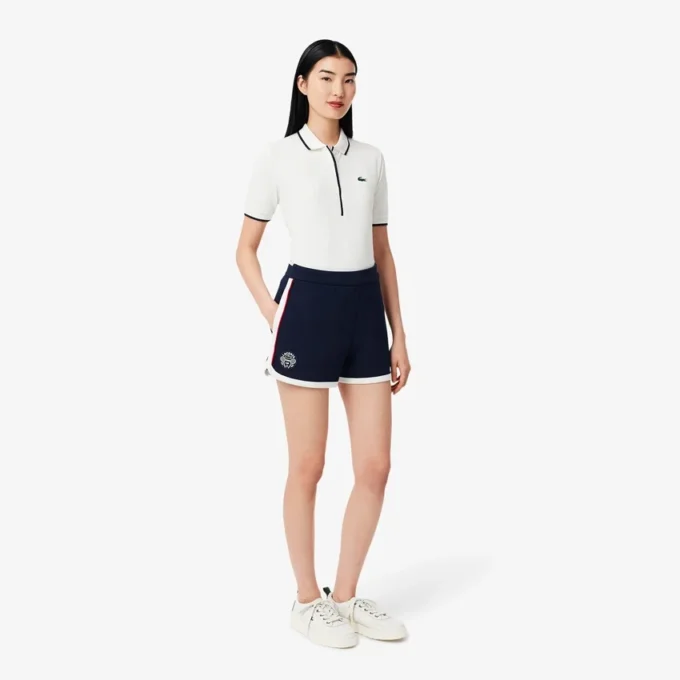 Tennis Heritage stretchpiqué-shorts för dam Tennis Heritage stretchpiqué-shorts för dam