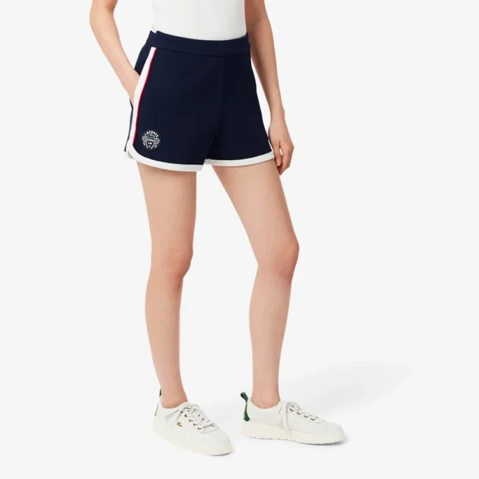Tennis Heritage stretchpiqué-shorts för dam Tennis Heritage stretchpiqué-shorts för dam