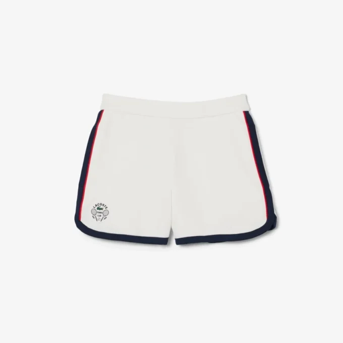 Tennis Heritage stretchpiqué-shorts för dam
