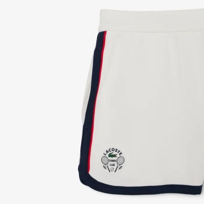 Tennis Heritage stretchpiqué-shorts för dam