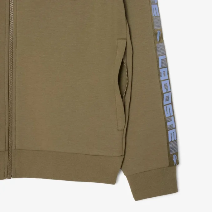 Tennis-Sweatshirt med dragkedja och färgblock för herr Tennis-Sweatshirt med dragkedja och färgblock för herr