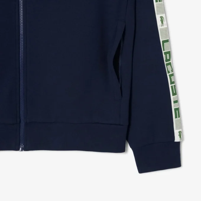 Tennis-Sweatshirt med dragkedja och färgblock för herr Tennis-Sweatshirt med dragkedja och färgblock för herr