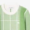 Tennis-t-shirt med tennisbanemotiv Tennis-t-shirt med tennisbanemotiv