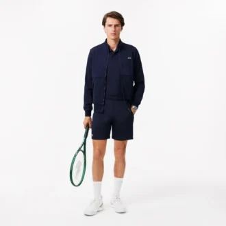 Tennisshorts i regular fit med stretch för herr