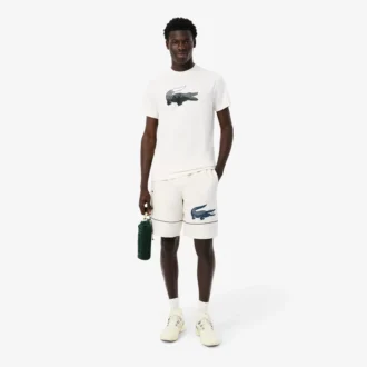 Tennisshorts med tryck för herr
