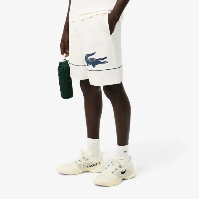 Tennisshorts med tryck för herr Tennisshorts med tryck för herr