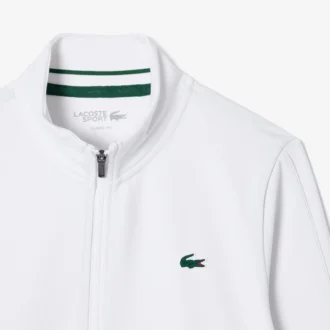 Tennissweatshirt med dragkedja för herr