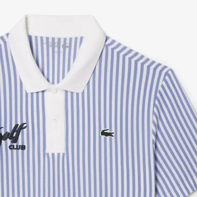 Termoreglerande randiga golfpikétröjor för herr Termoreglerande randiga golfpikétröjor för herr