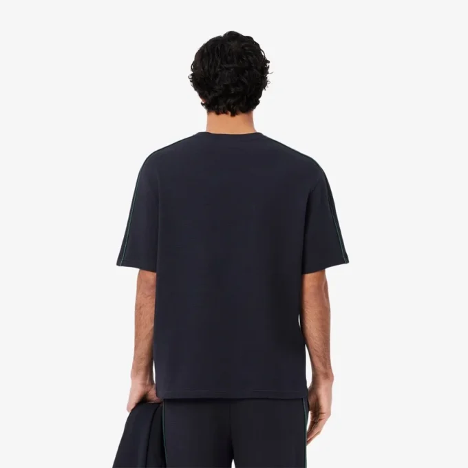 Texturerad lounget-shirt för herr Texturerad lounget-shirt för herr