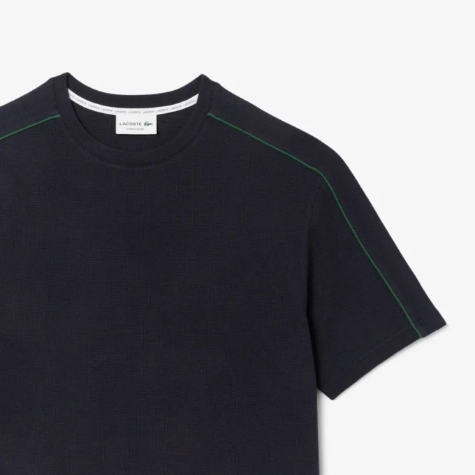 Texturerad lounget-shirt för herr Texturerad lounget-shirt för herr