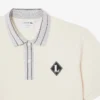 Tillverkad i Frankrike Pikétröja med klassisk passform och emblem